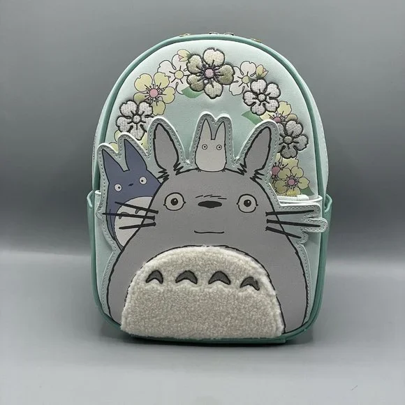 Her Universe Studio Ghibli My Neighbor Totoro Floral Mini Backpack Her Universe Studio Ghibli My Neighbor Totoro Flowers Mini  main image 3